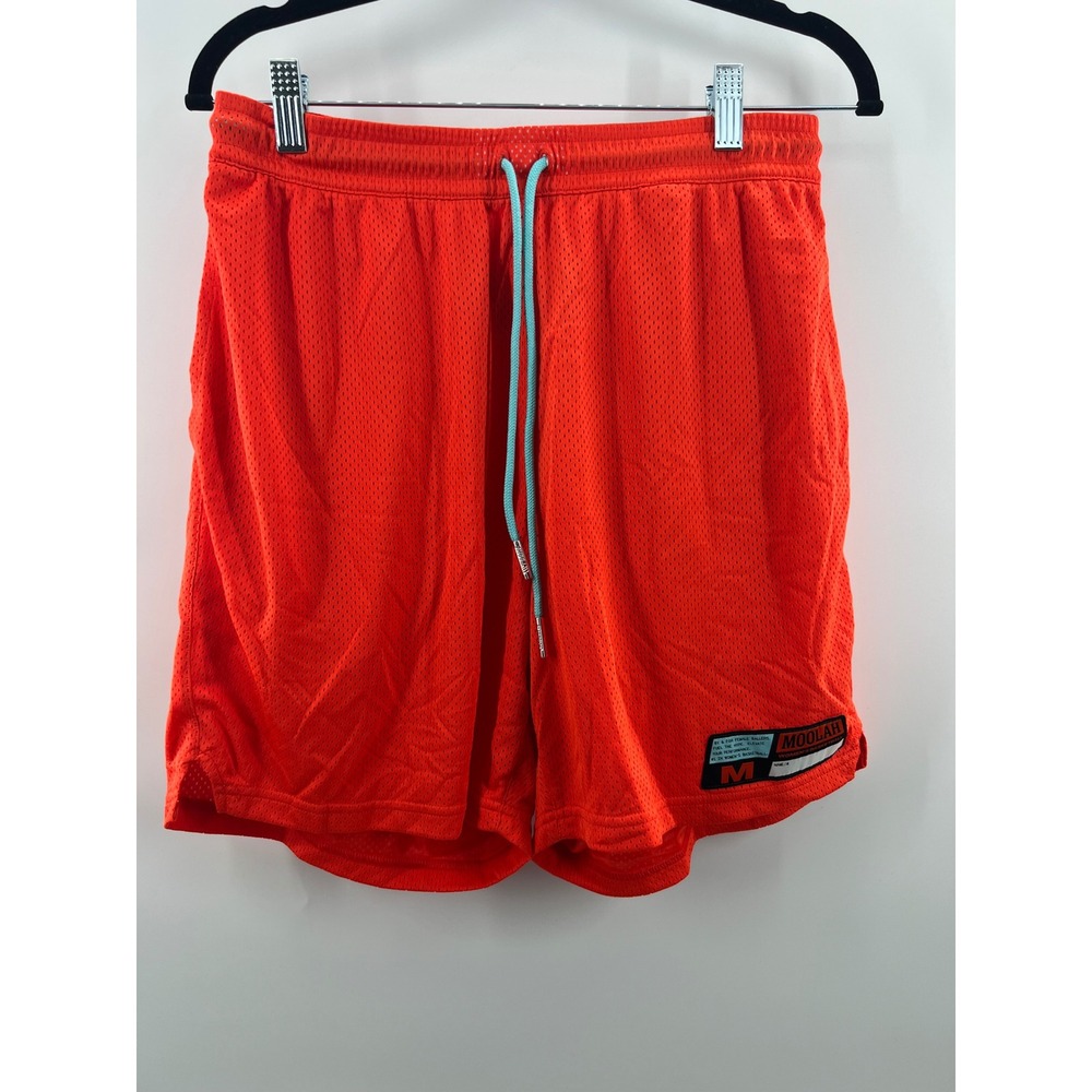 Moolah Kicks Womens Mesh Practice Short Red Basketball Athletic 223002039 NEW